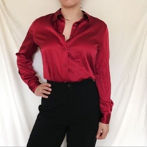Gap Silk Stretch Button-Down